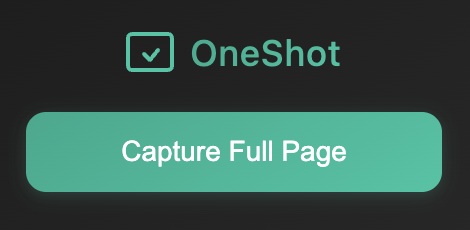 OneShot Editor Interface